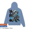 kenny team ninja store merch anime 25 v2 blue hoodie
