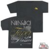 kenny team ninja store merch low taper fade black tee wws