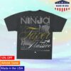 kenny team ninja store merch low taper fade black tee