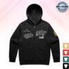 kenny the wu tang clan store merch shaolin sluggers zip hoodie black