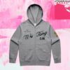 kenny the wu tang clan store merch shaolin sluggers zip hoodie heather gray