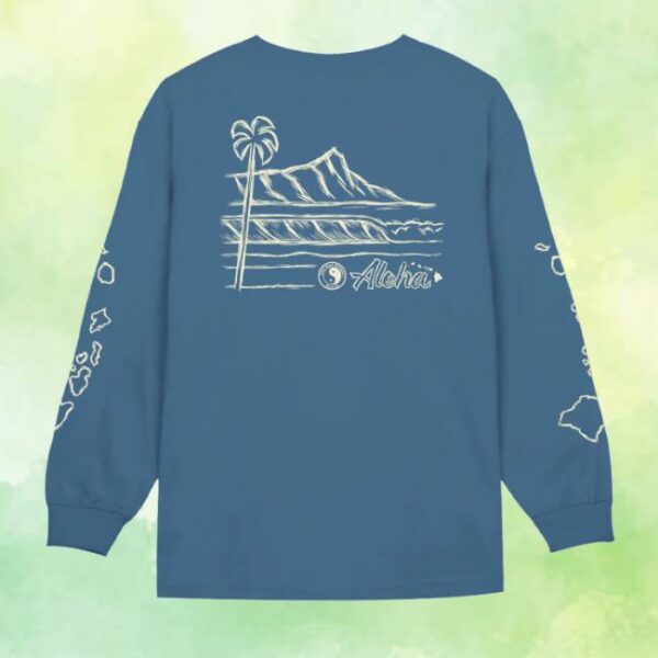 Tcsurf Store Merch Sketch Diamond Head Scenic Long Sleeve