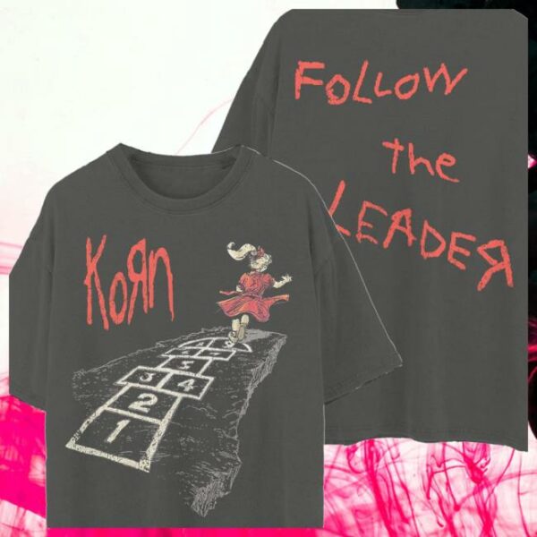 Korn Official Store Merch Follow Hopscotch T-Shirt