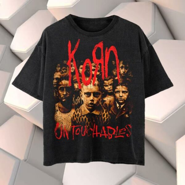 Korn Official Store Merch Untouchables Cover T-Shirt