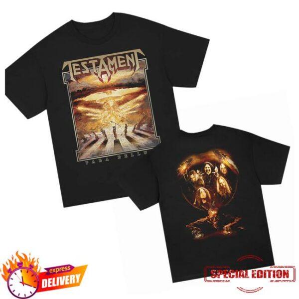Kings Road Merch Store Merch Testament Para Bellum T-Shirt
