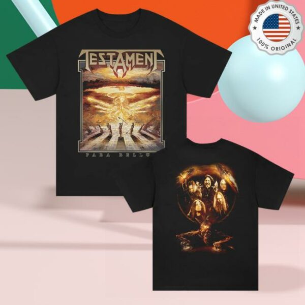 Kings Road Merch Store Merch Testament Para Bellum T-Shirt