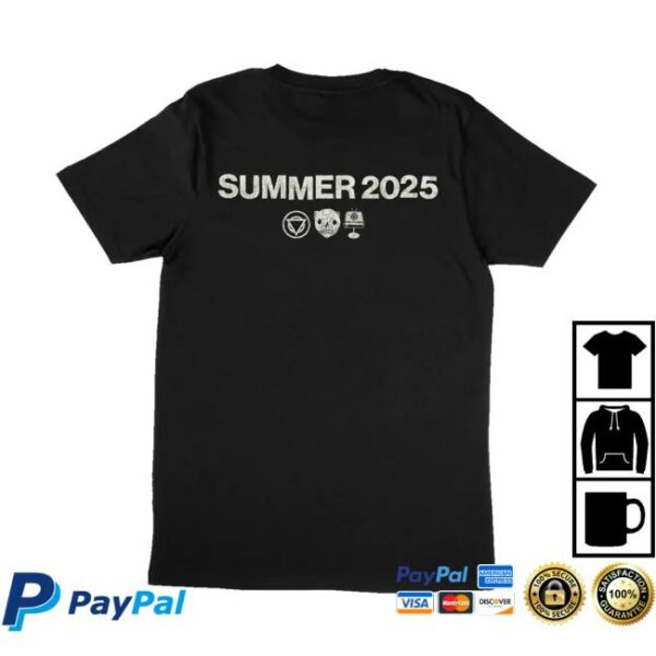 Enter Shikari Merch Store Goldfish Tv Summer 2025 T-Shirt