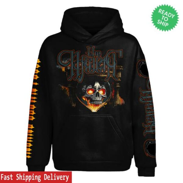 Insane Clown Posse Merch Store Hourglass Skull Pullover Hoodie In Black