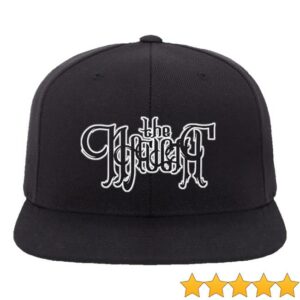 Insane Clown Posse Merch Store Naught Text Black Flatbill Snapback Hat In Black