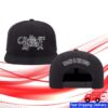 kenny Insane Clown Posse Merch Store Naught Text Black Flatbill Snapback Hat In Blackaa