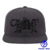 Insane Clown Posse Merch Store Naught Text Black Flatbill Snapback Hat In Black