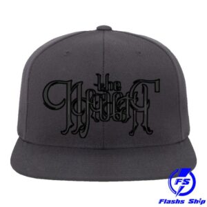 Insane Clown Posse Merch Store Naught Text Flatbill Snapback In Charcoal