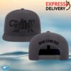 kenny Insane Clown Posse Merch Store Naught Text Flatbill Snapback In Charcoalaa