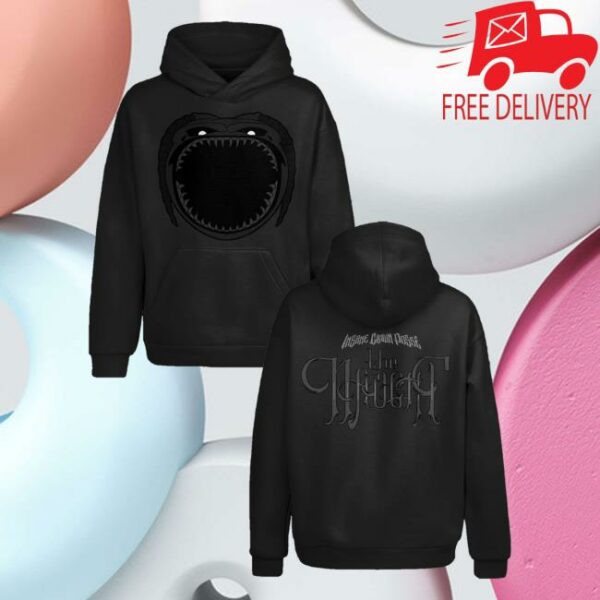 Insane Clown Posse Merch Store The Naught Album Cover Hoodie In Black