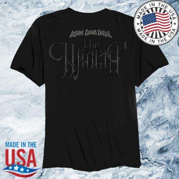 Insane Clown Posse Merch Store The Naught Album Cover T-Shirt In Black