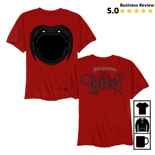 Insane Clown Posse Merch Store The Naught Album Cover T-Shirt In Red