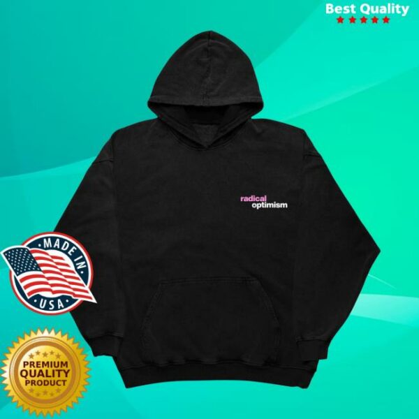Dua Lipa Store Merch Radical Optimism Black Anz Tour Hoodie