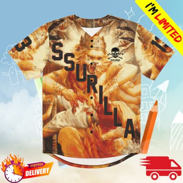 Ssur Store Merch Ssur Recycled Baseball Jersey