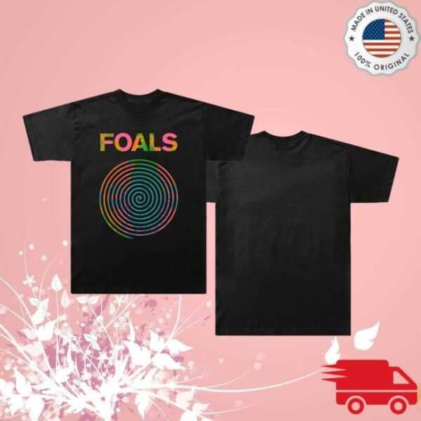 Warner Music Store Merch Foals What Went Down Spiral T-Shirt