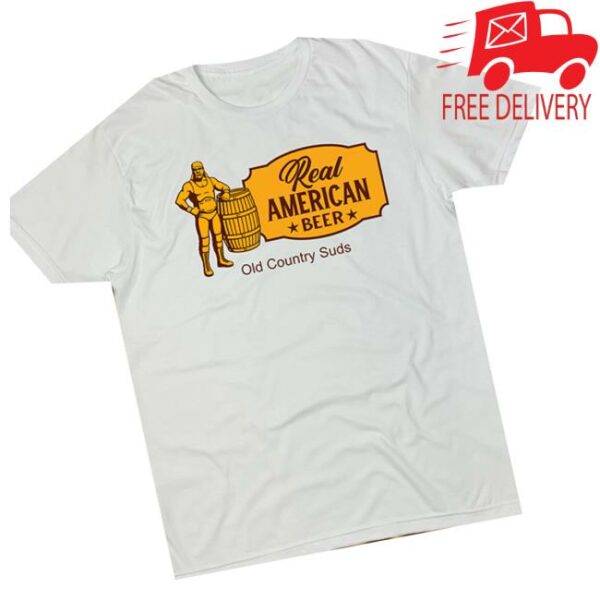 Real American Beer Store Merch Old Country Suds Tee