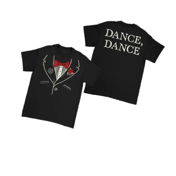 Fall Out Boy Merch Store Dance Dance Tuxedo T-Shirt