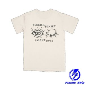 Bright Eyes Merch Store Sunrise Sunset T-Shirt