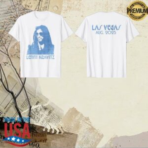 Lenny Kravitz Merch Store Lenny Kravitz Las Vegas Residency Dates T-Shirt
