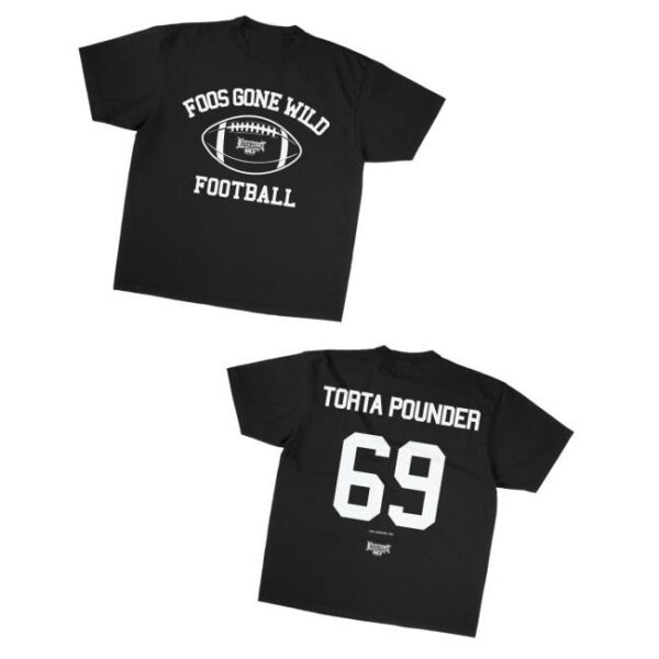 Foos Gone Wild Merch Store Foos Gone Wild Football Torta Pounder Shirt