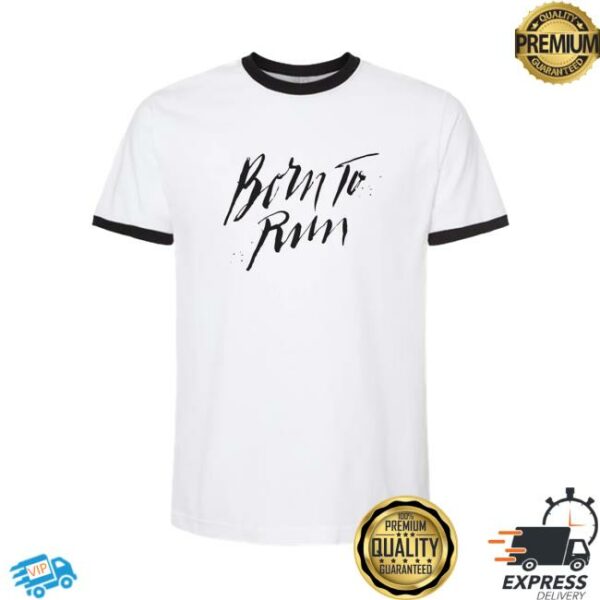 Bruce Springsteen Store Merch Born To Run 50Th Anniversary Ringer Tee