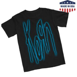 Korn Official Store Merch Glow Logo Kids T-Shirt