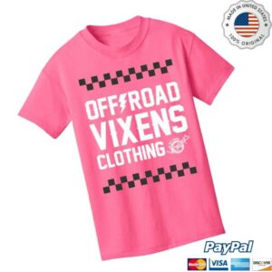 Off Road Vixens Store Merch Youth Checked Out Tee