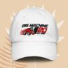 kenny big machine label group store merch bmlg 20th anniversary dad hat white