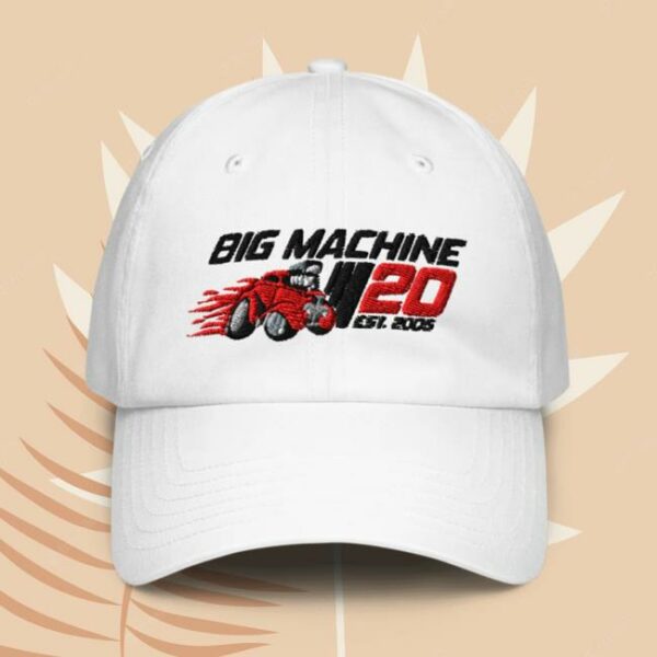 Big Machine Label Group Store Merch Bmlg 20Th Anniversary Dad White Hat