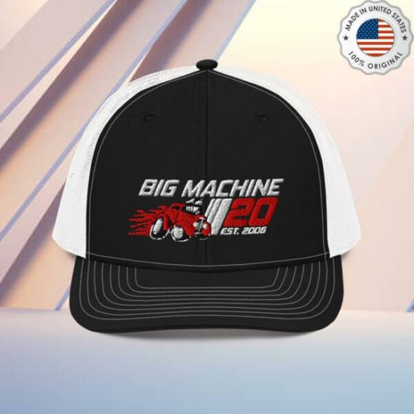 Big Machine Label Group Store Merch Bmlg 20Th Anniversary Snapback Trucker Hat