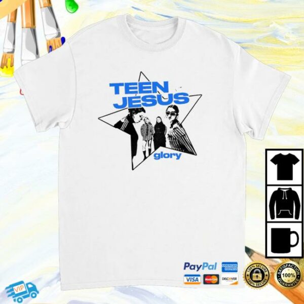 24Hundred Merch Store Teen Jesus And The Jean Teasers Glory Star Tee