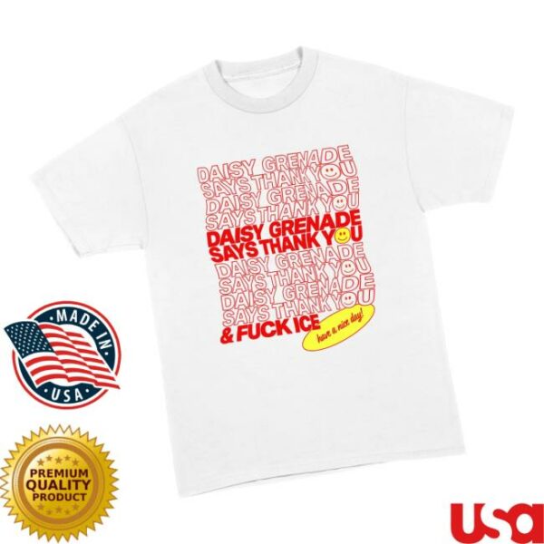 Absolutemerch Store Daisy Grenade Thank You Fuck Ice Tee