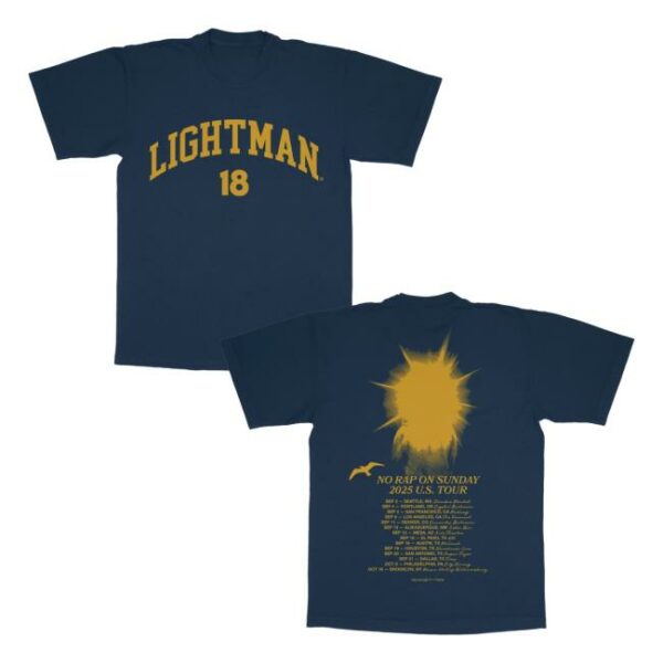 Big Enough Home Merch Store Lightman U.S. Tour Tee