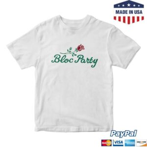 Bloc Party Merch Store Rose Tee