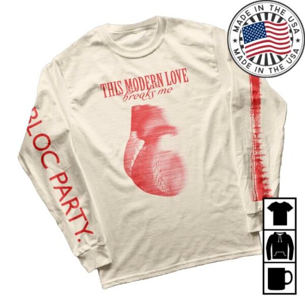 Bloc Party Merch Store This Modern Love Longsleeve Tee