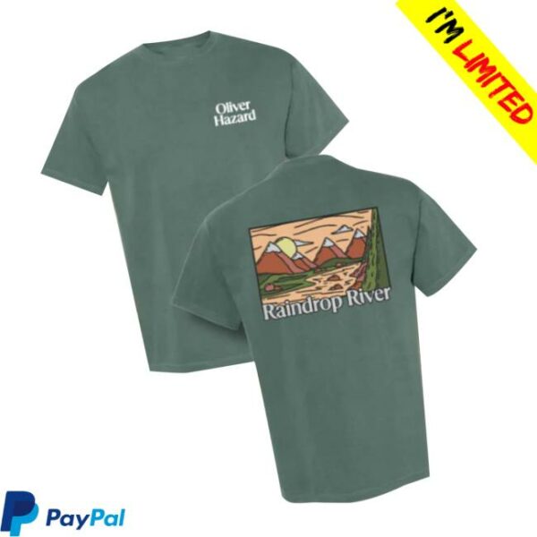 Oliver Hazard Merch Store Raindrop River T-Shirt
