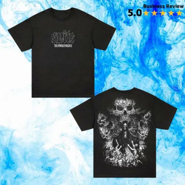 Rise Records Merch Store Spite New World Killer Black T-Shirt