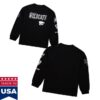 kenny Kstatesports Shop Merch K State Wildcats Black Mitchell And Ness Training Camp Long Sleeve Fashion T Shirtv