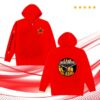 kenny Universal Music Merch Store Machete Red Globe Zip Up Hoodieaa