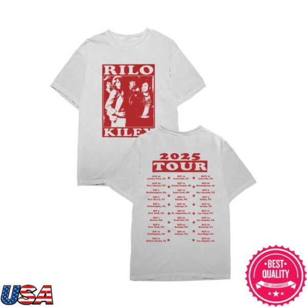 Rilo Kiley Store Merch Photocopied Fall 2025 Tour T-Shirt