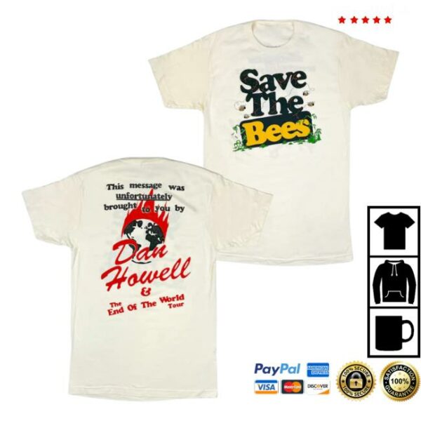 Dan And Phil Shop Store Merch Save The Bees T-Shirt