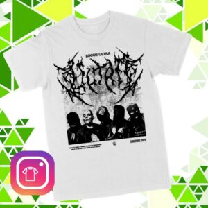 Underoath Store Merch Locus Ultra Edition Signed Vinyl T-Shirt