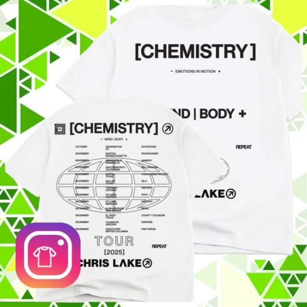 Chris Lake Store Merch Chemistry Tour Tee
