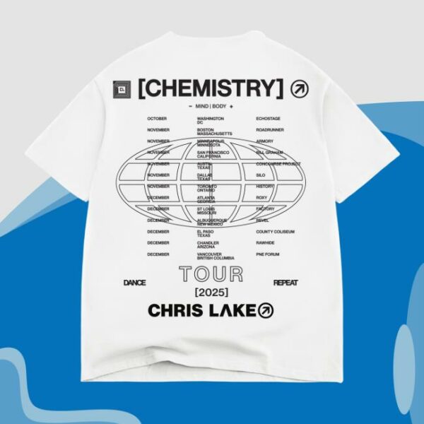 Chris Lake Store Merch Chemistry Tour Tee