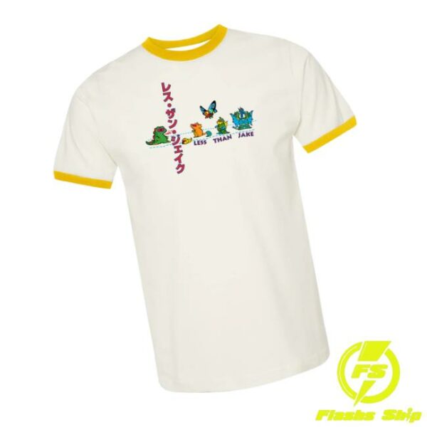 Less Than Jake Merch Store Less Than Jake Vintage Japan Ringer Tee