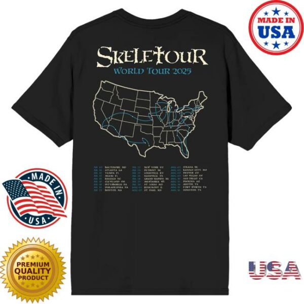 Ghost Official Store Merch Western Emeritus 2025 Itin Tee